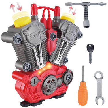 Kit EngineMaster | Construye y descubre - Motor interactivo para hacer tú mismo con luz y sonido